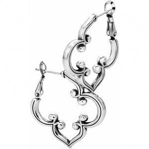 Brighton collectibles Toledo silver hoop earrings